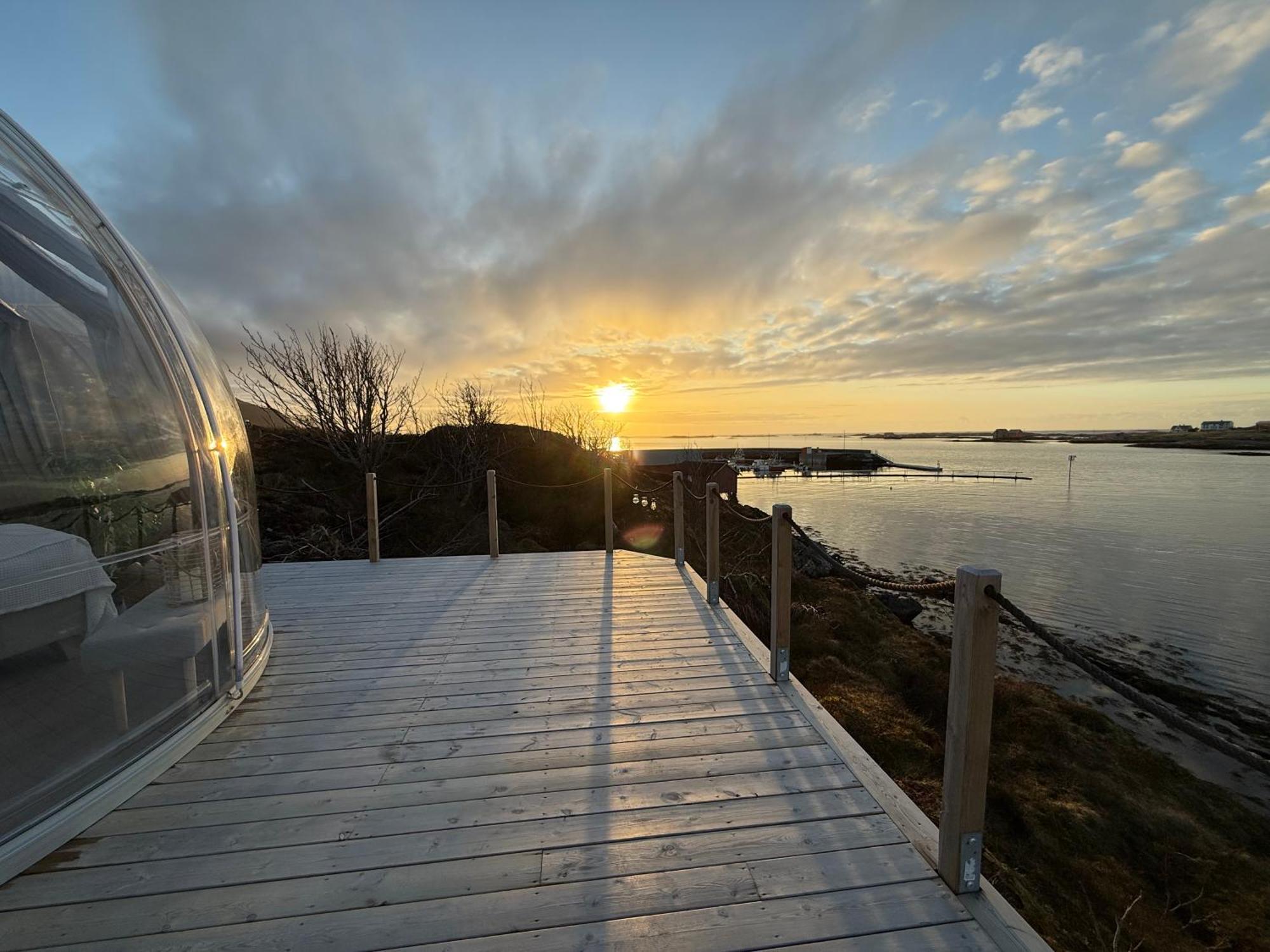Hotel Atlantic Dome Farstad Exterior foto